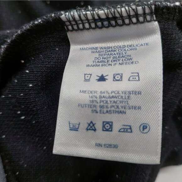 Lands End Womens Skirt Size 22W Tweed Black White Zipper Length 24" Size 22 W - Picture 4 of 9